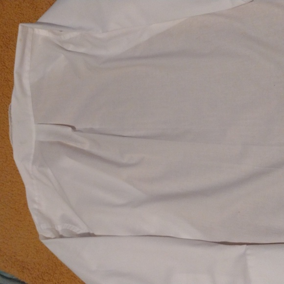 Chaps white dress shirt 15-15 1/2. 33-33 button down twill - Picture 7 of 8